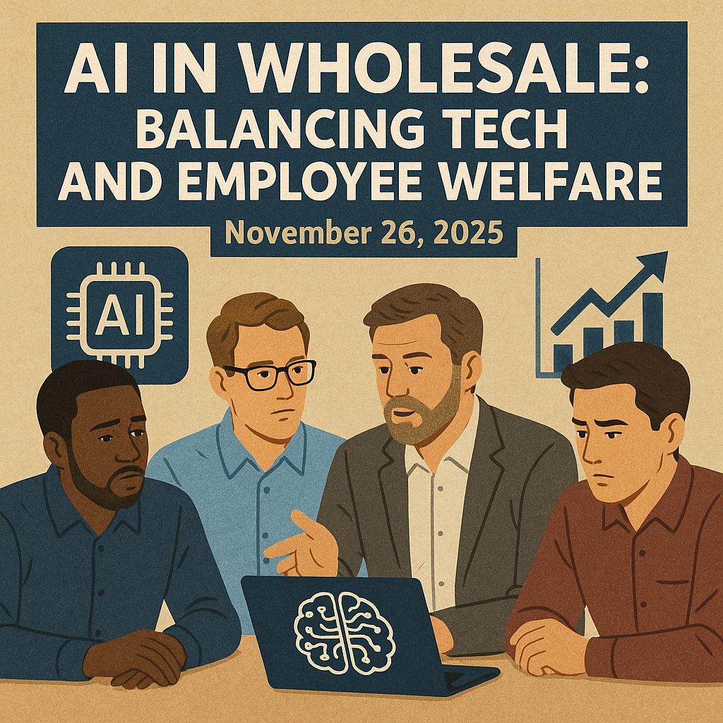 AI in Wholesale: Balancing Tech and Employee Welfare